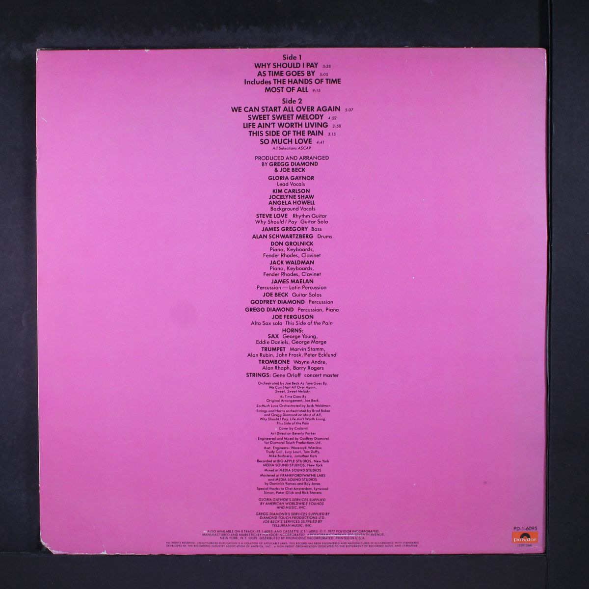 glorious by GLORIA GAYNOR