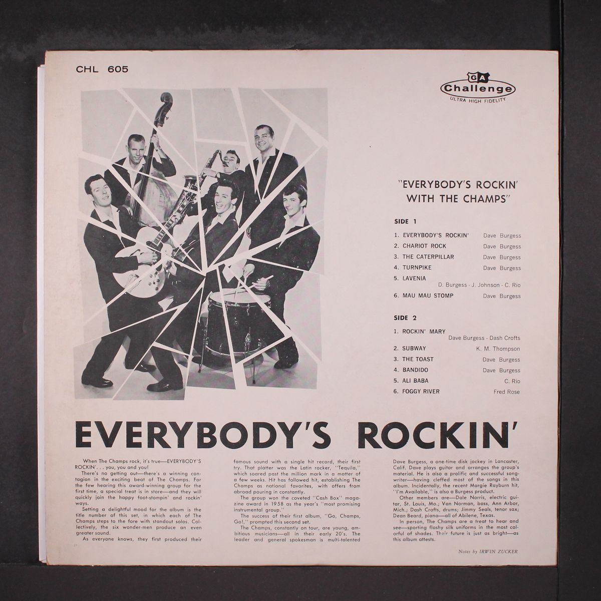 everybody's rockin' by CHAMPS