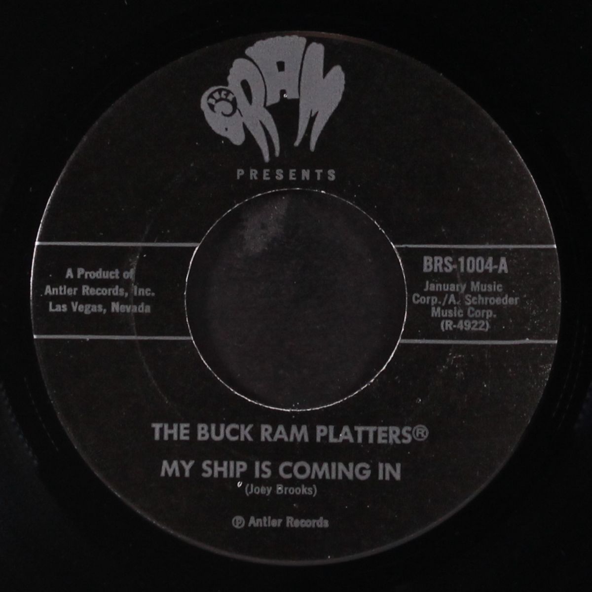 my ship is coming in / guilty by BUCK RAM PLATTERS