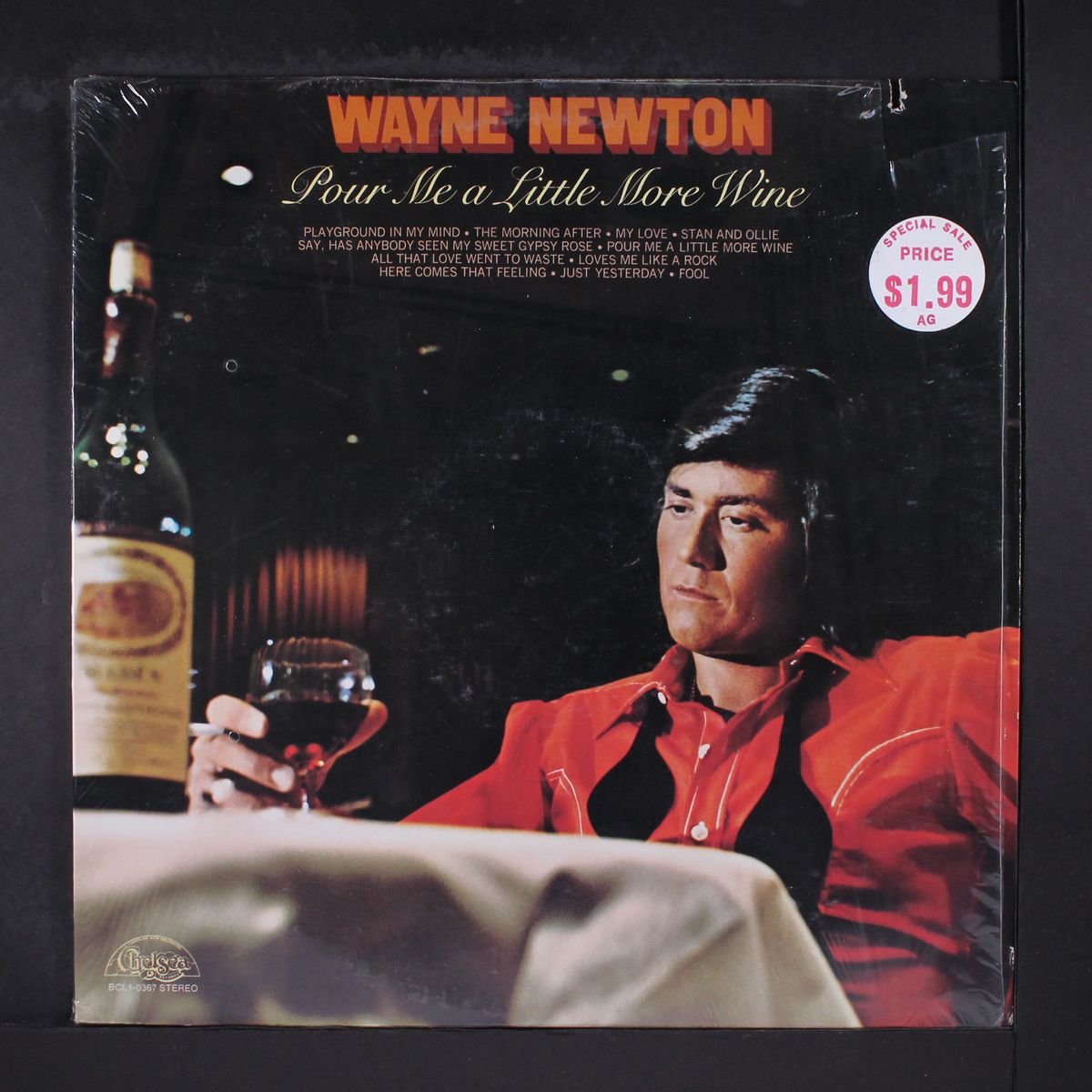 pour me a little more wine by WAYNE NEWTON