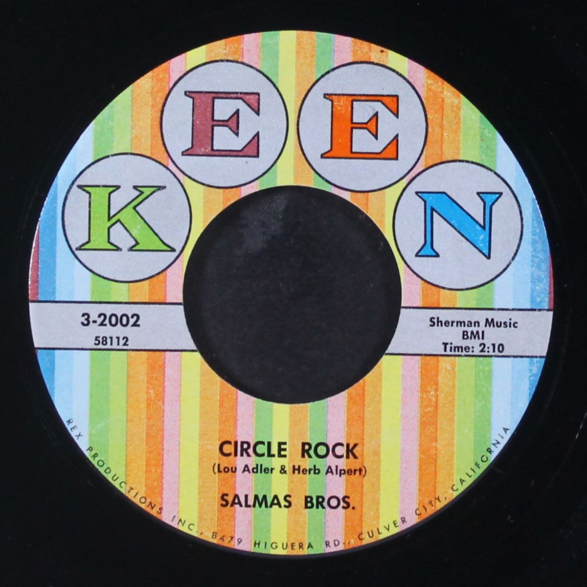 earthquake in my heart / circle rock by SALMAS BROTHERS