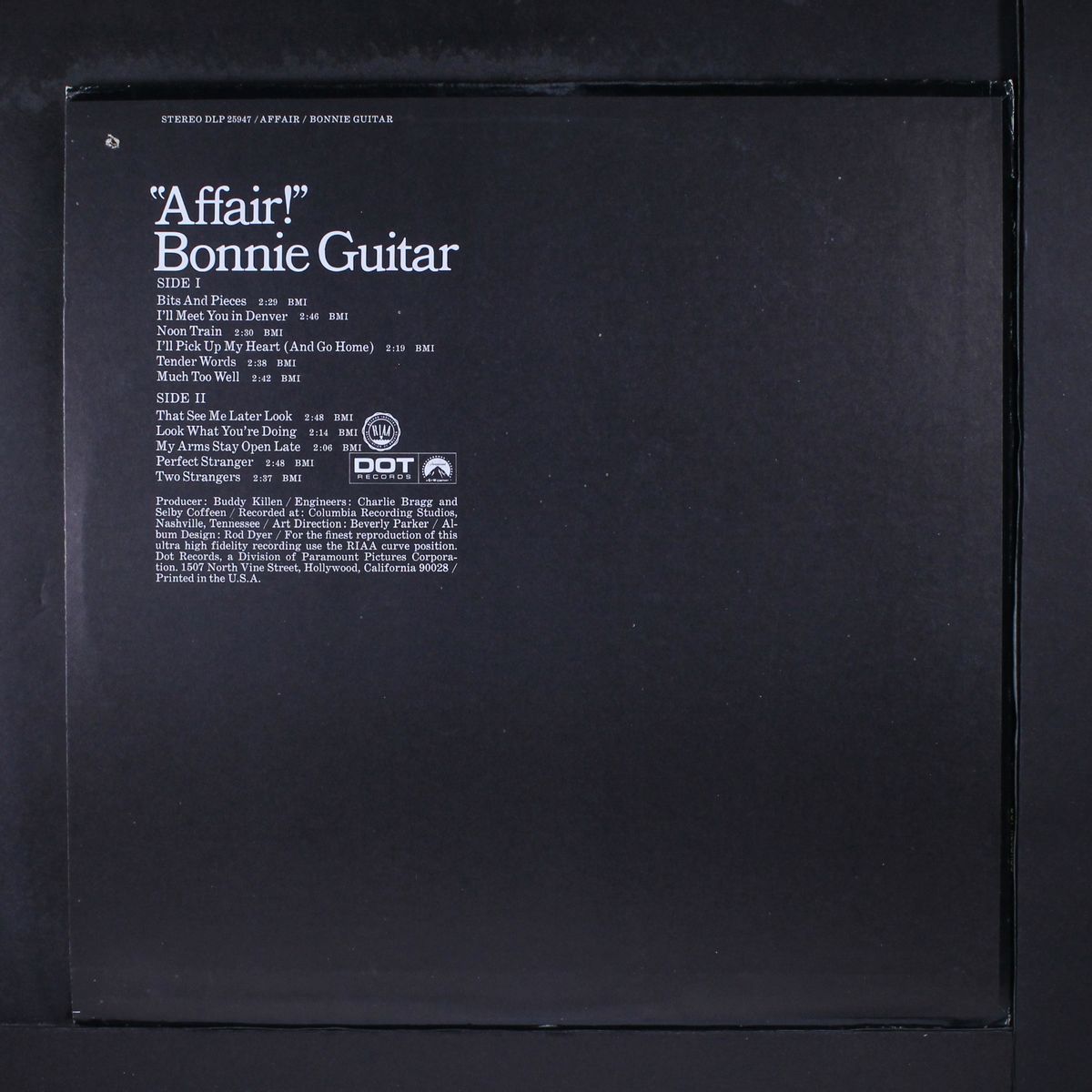 affair! by BONNIE GUITAR