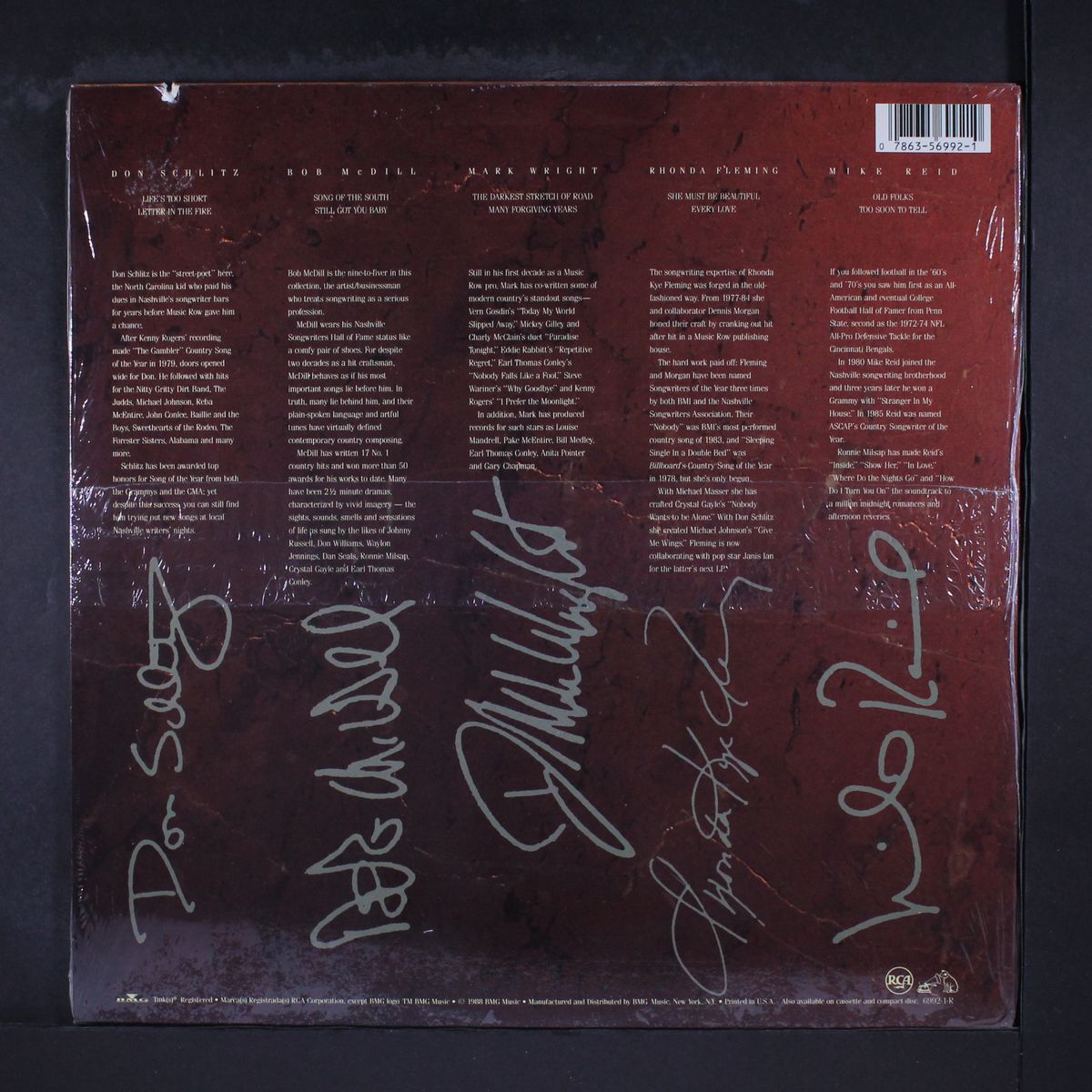 signatures- a songwriter's album by VARIOUS