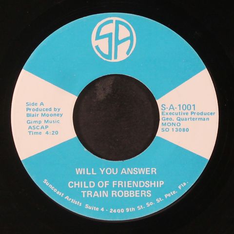 CHILD OF FRIENDSHIP TRAIN ROBBERS
