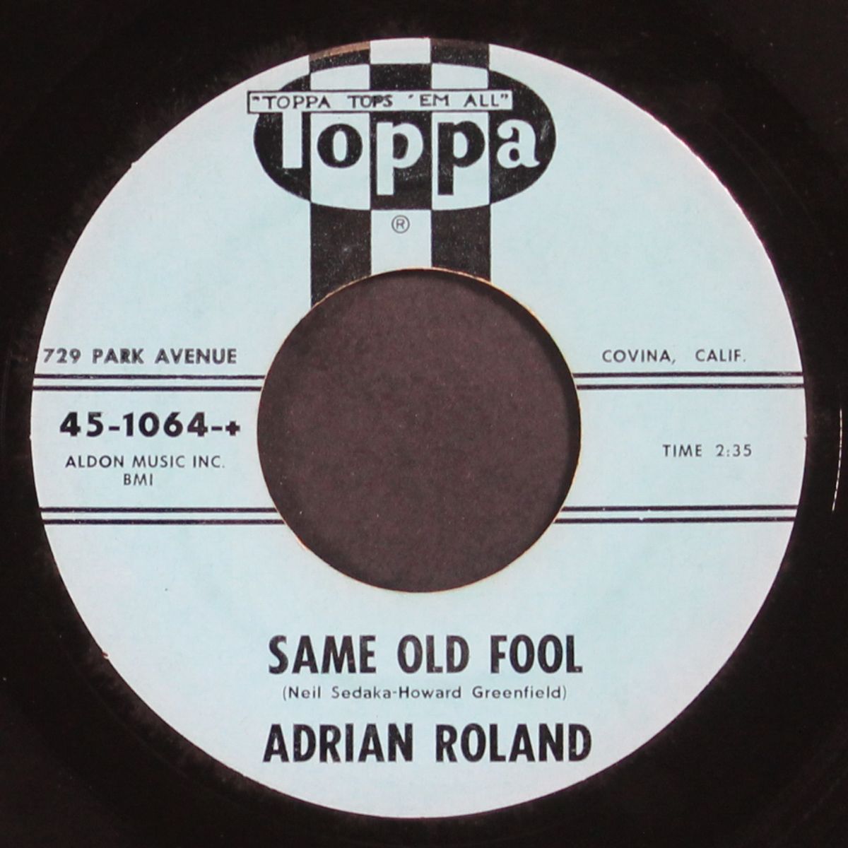 same old fool / sweetheart to friend by ADRIAN ROLAND