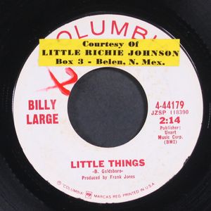 BILLY LARGE
