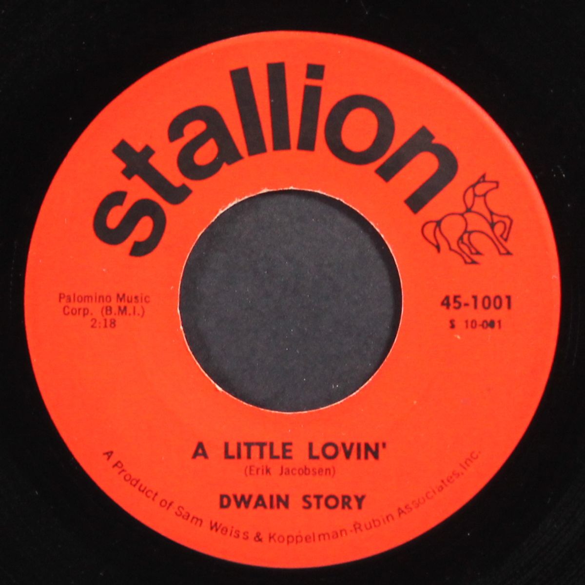 love of a clown / a little lovin' by DWAIN STORY