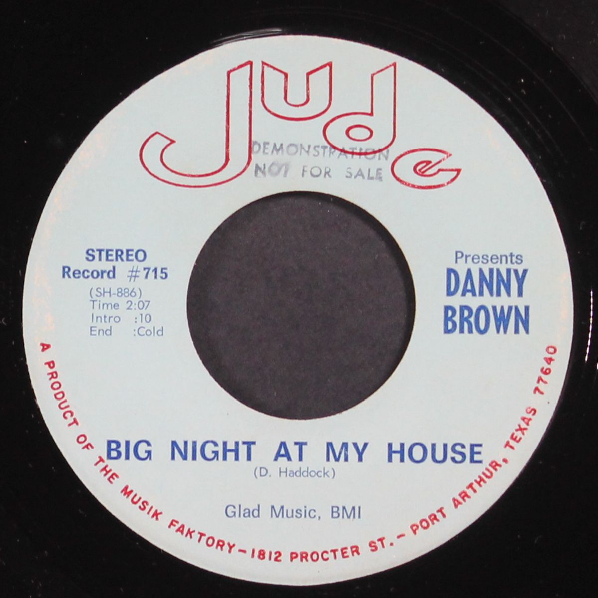 big night at my house by DANNY BROWN