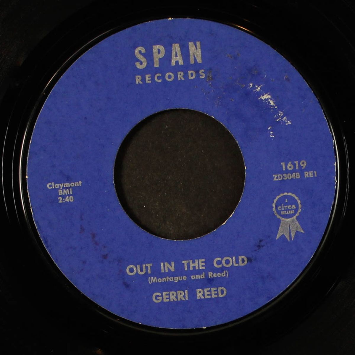 no fool no more / out in the cold by GERRI REED