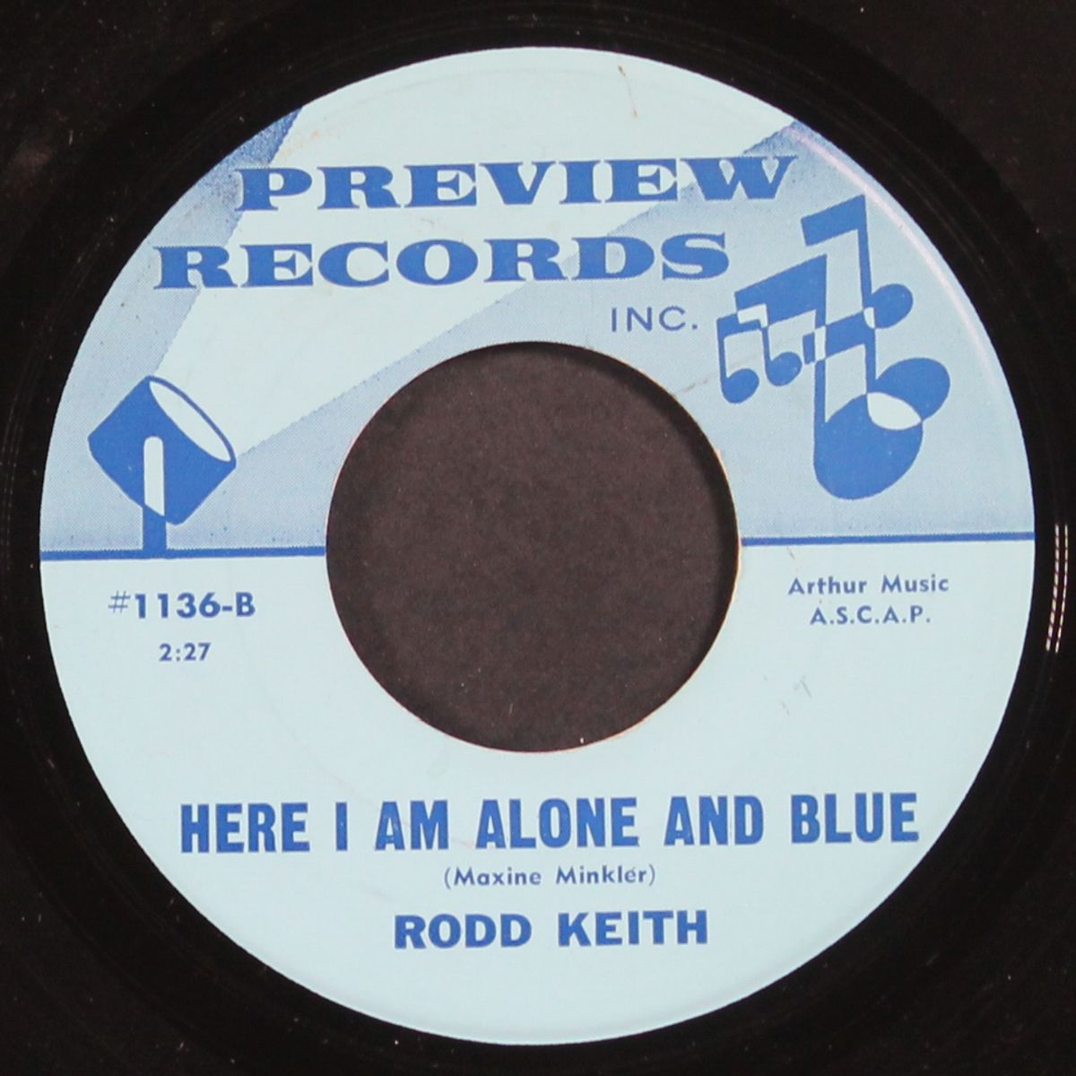 heartaches and wishes / here i am alone and blue by RODD KEITH