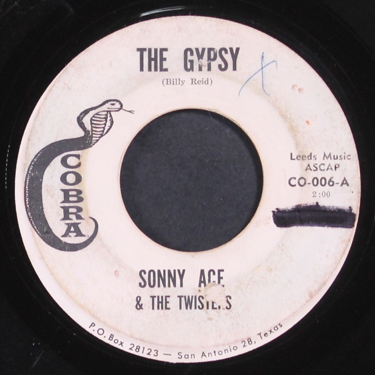 the gypsy / when you're smilin' by SONNY ACE & TWISTERS