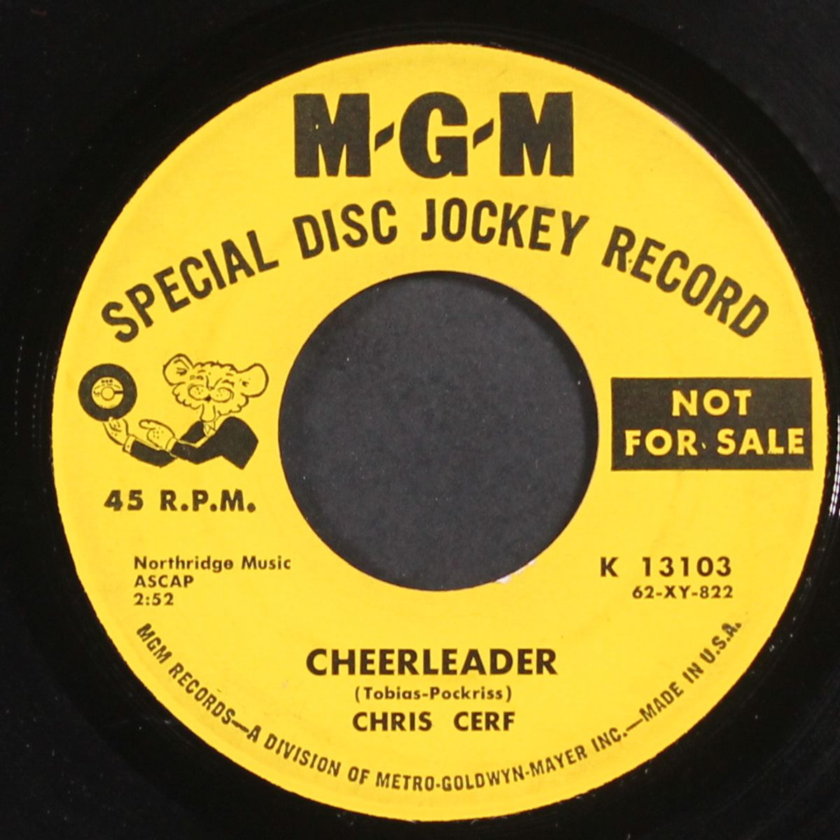 in the middle of the night / cheerleader by CHRIS CERF