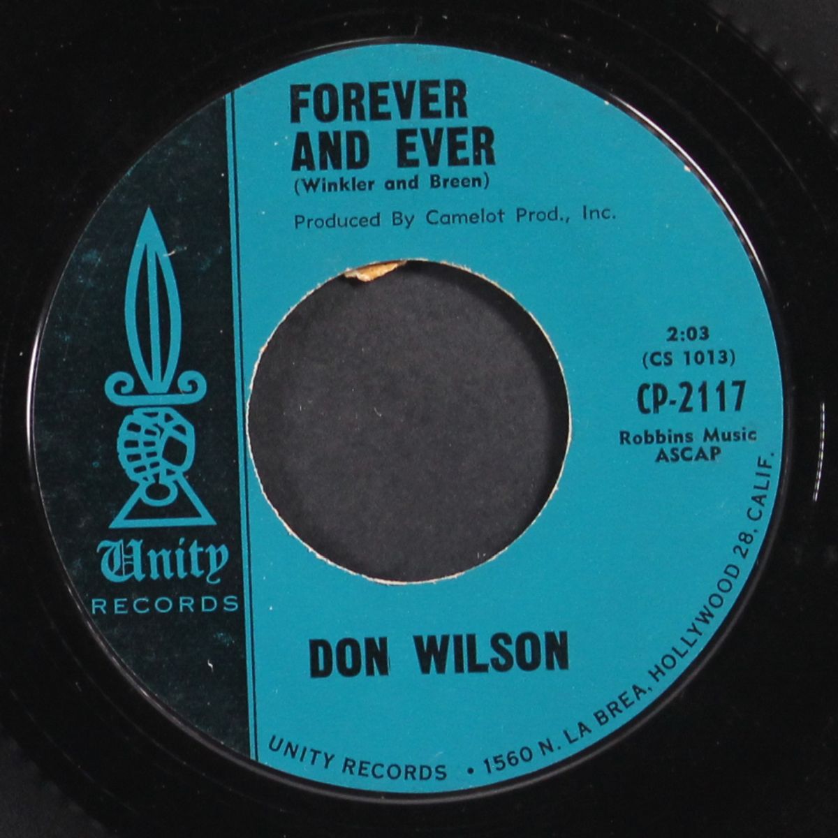 forever and ever / angel by DON WILSON