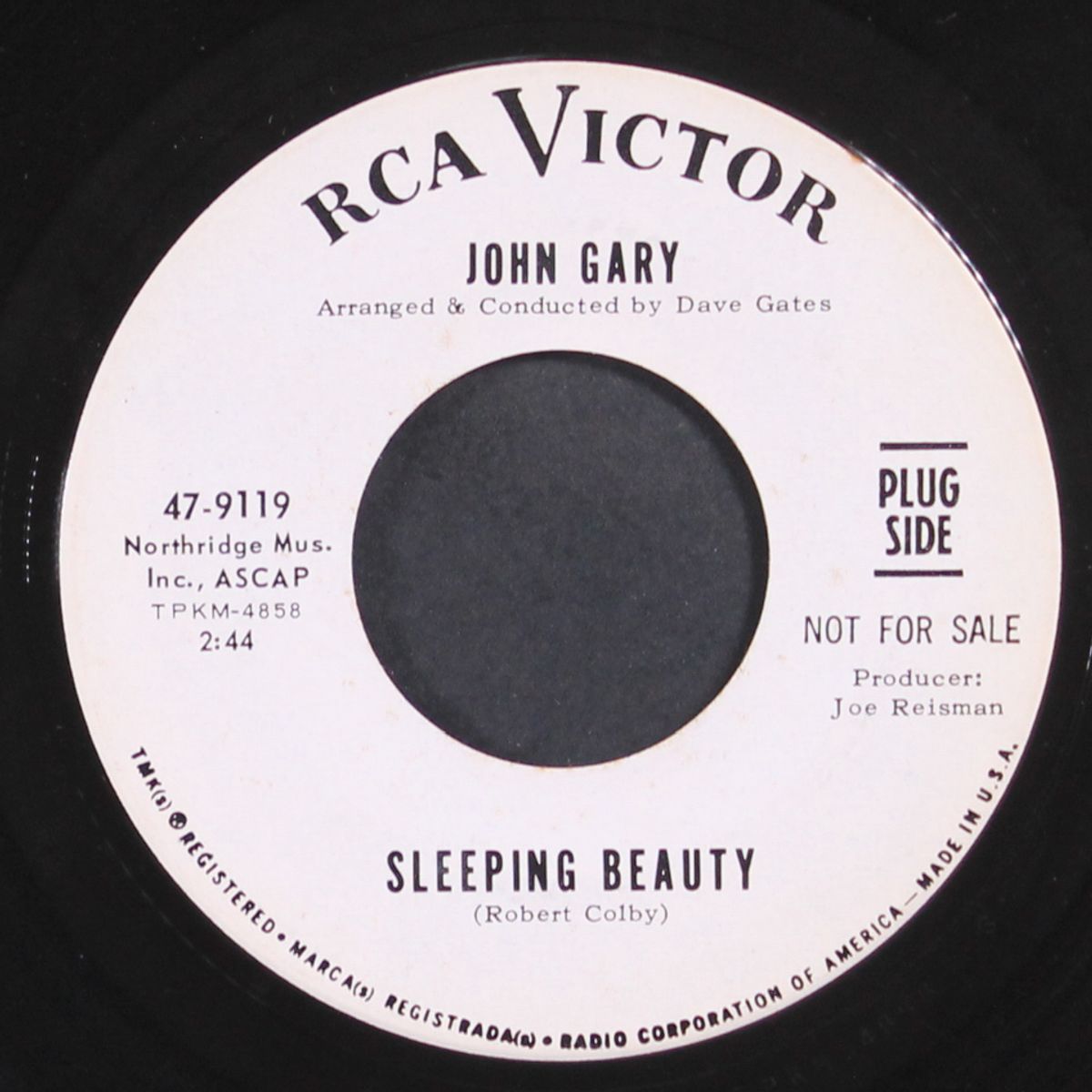 hang on to me / sleeping beauty by JOHN GARY