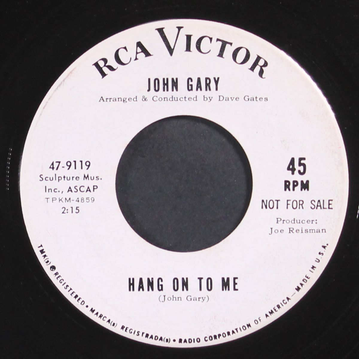 hang on to me / sleeping beauty by JOHN GARY