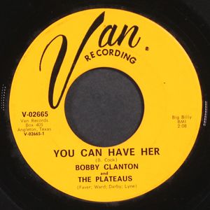 BOBBY CLANTON & PLATEAUS