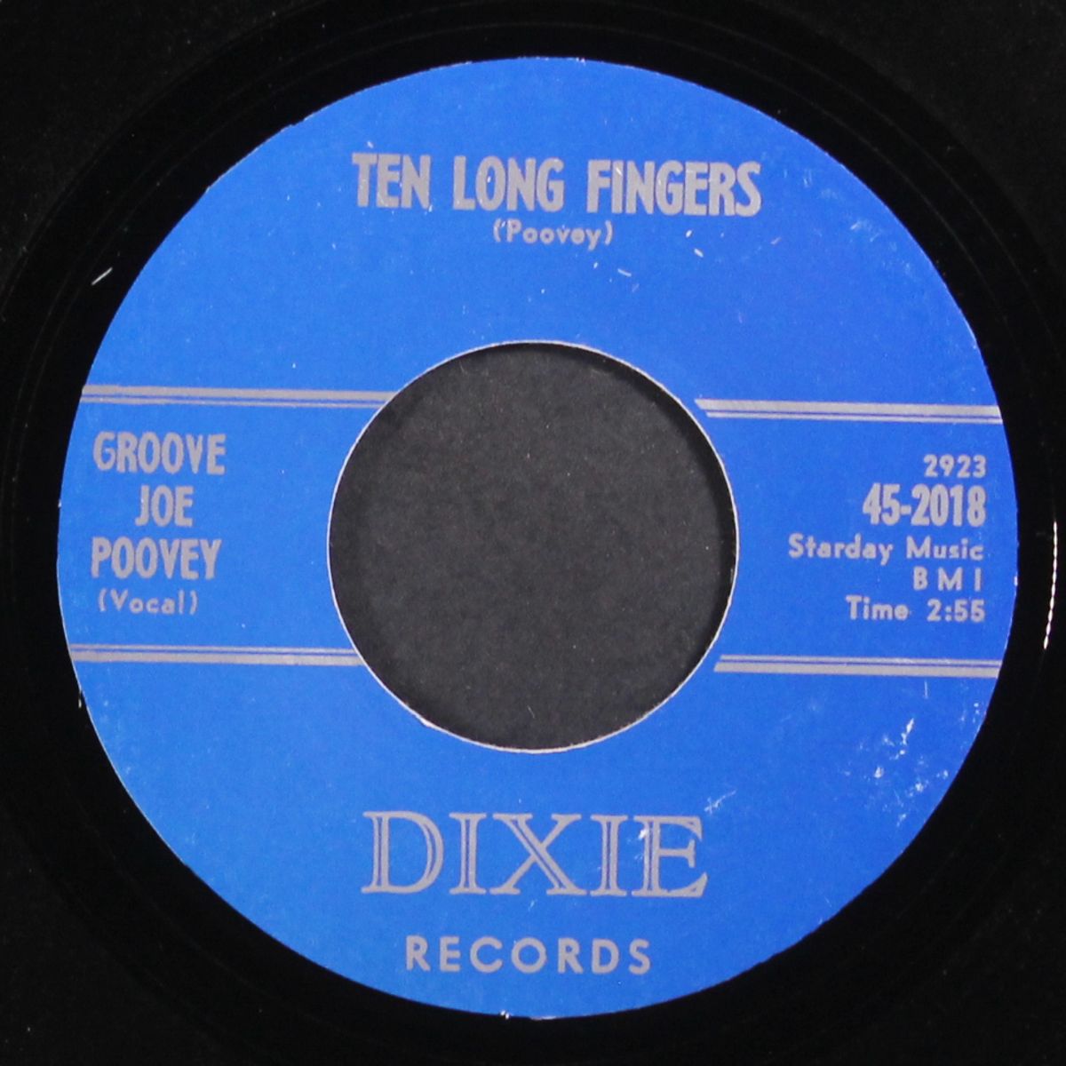 ten long fingers / thrill of love by GROOVE JOE POOVEY