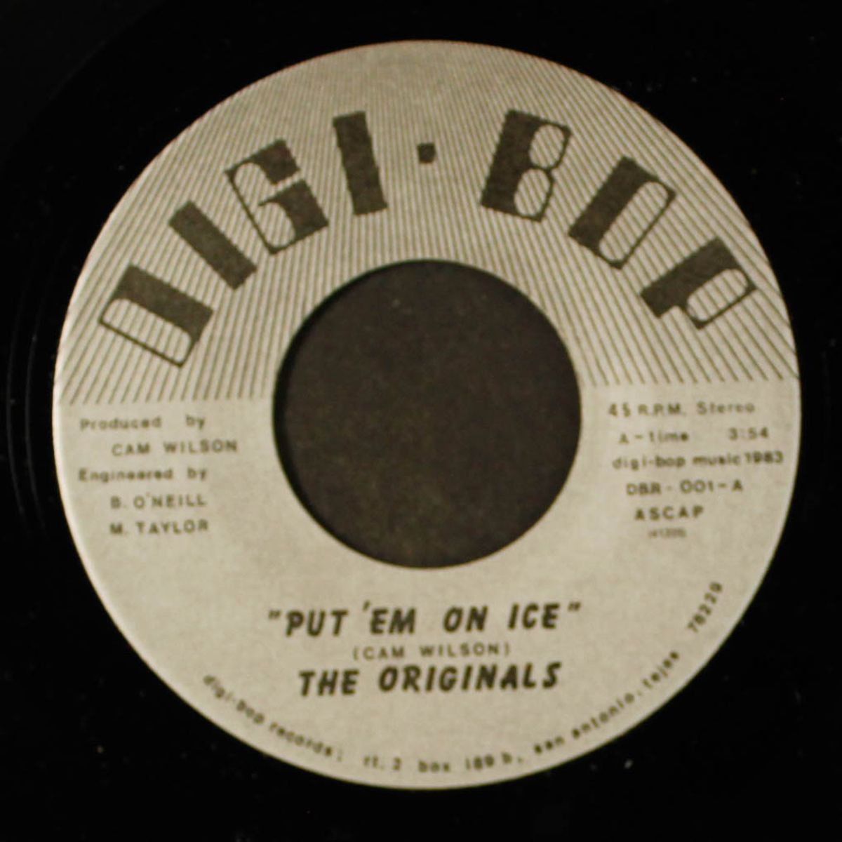 put 'em on ice / if i always by ORIGINALS