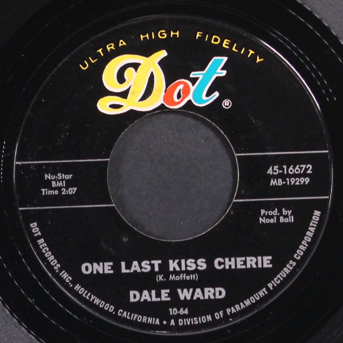 the fortune teller / one last kiss cherie by DALE WARD