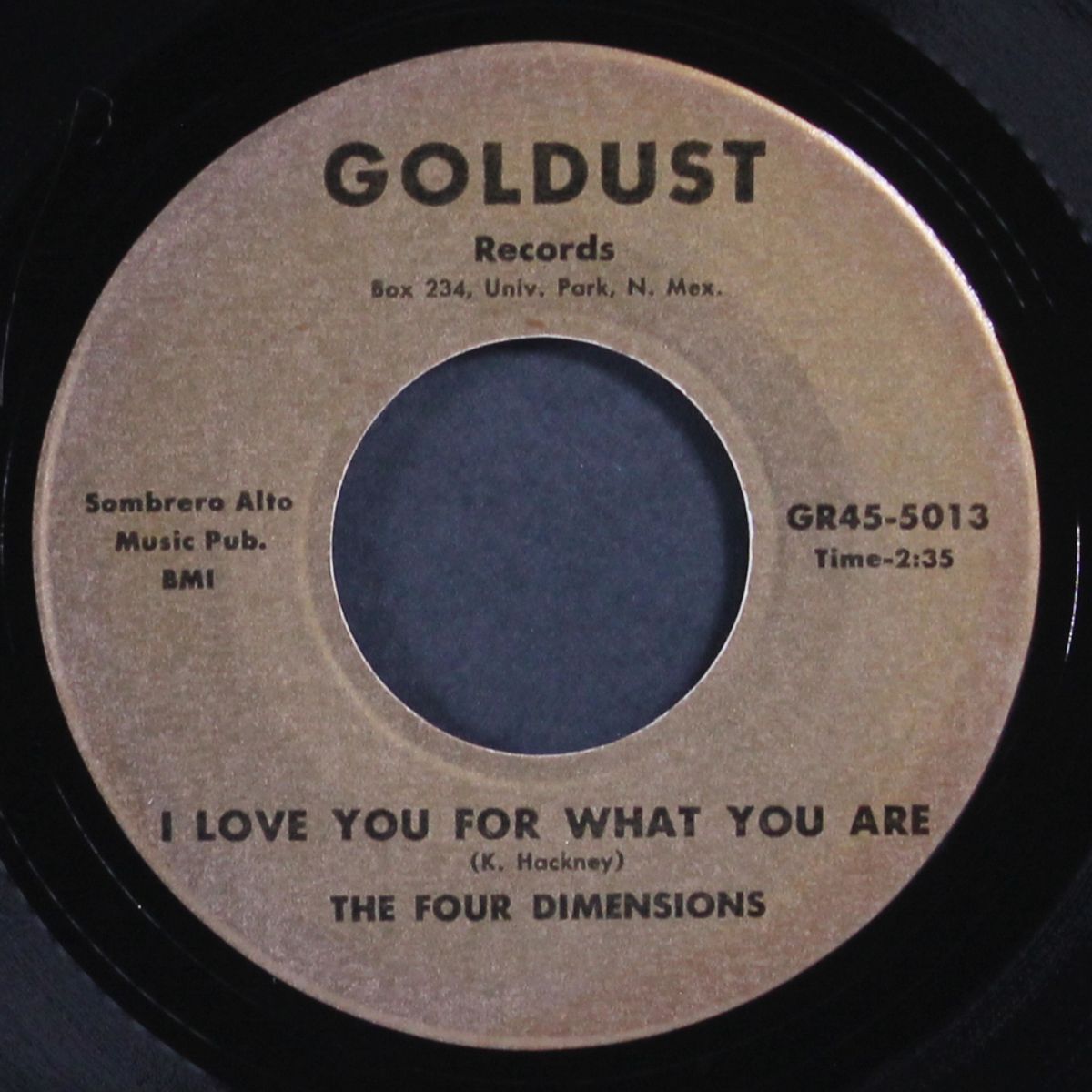 sand surfin' / i love you for what you are by FOUR DIMENSIONS