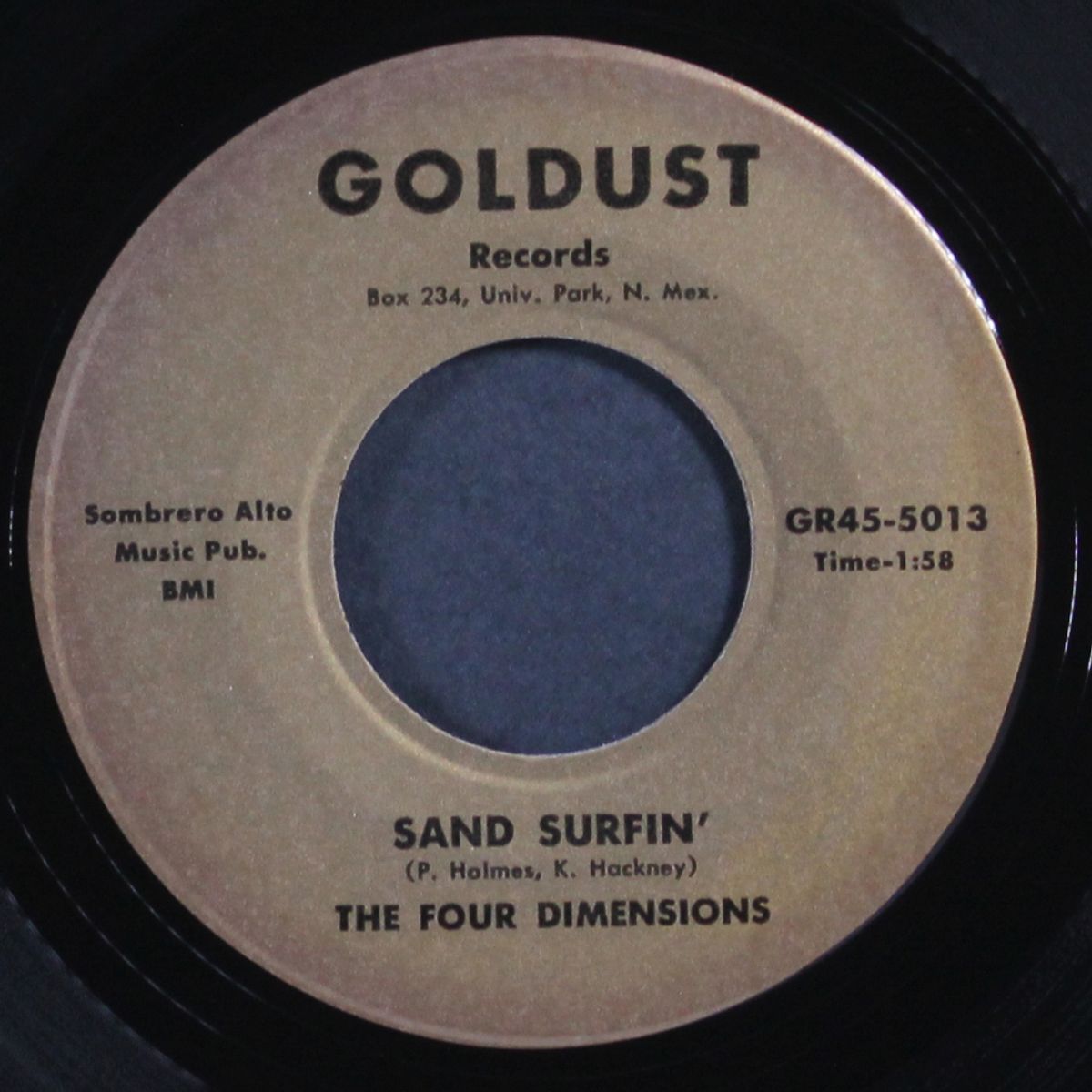 sand surfin' / i love you for what you are by FOUR DIMENSIONS