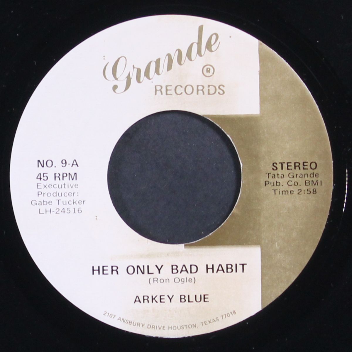 her only bad habit / only sidney knows by ARKEY BLUE