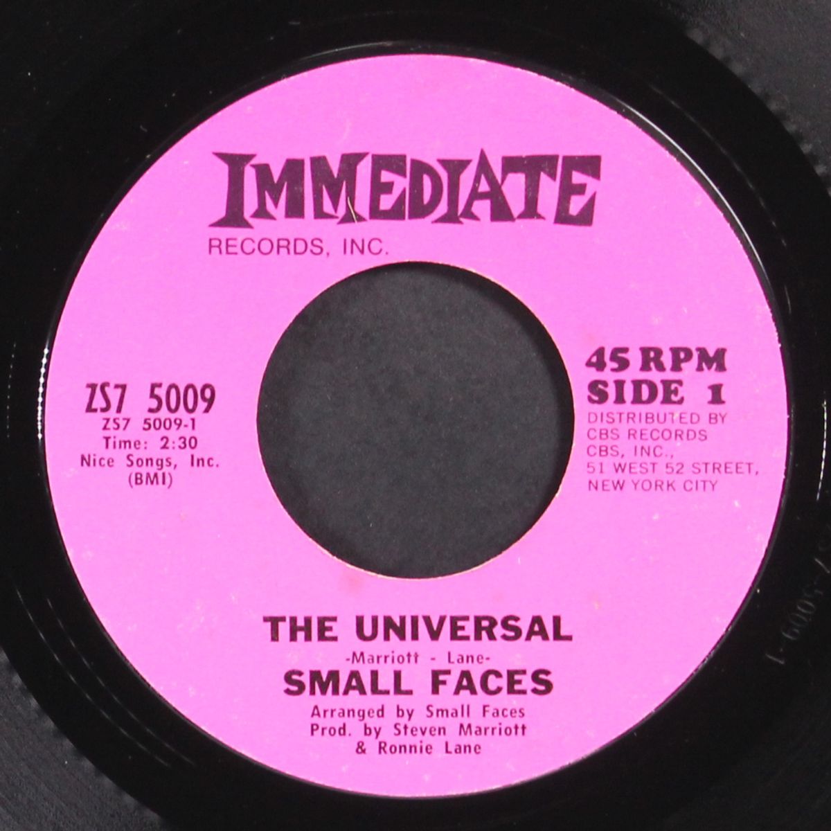 the universal / donkey rides penny glass by SMALL FACES