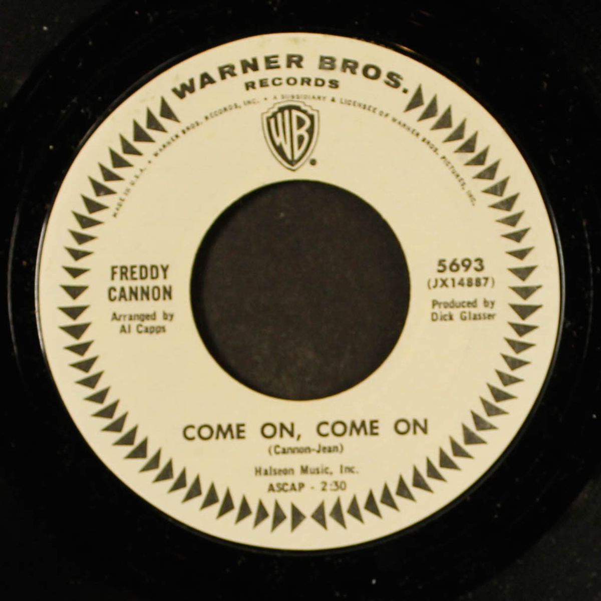 the dedication song / come on, come on by FREDDY CANNON