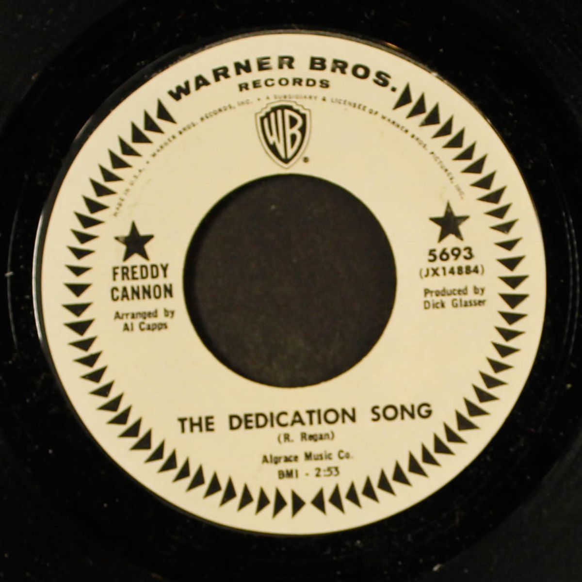 the dedication song / come on, come on by FREDDY CANNON