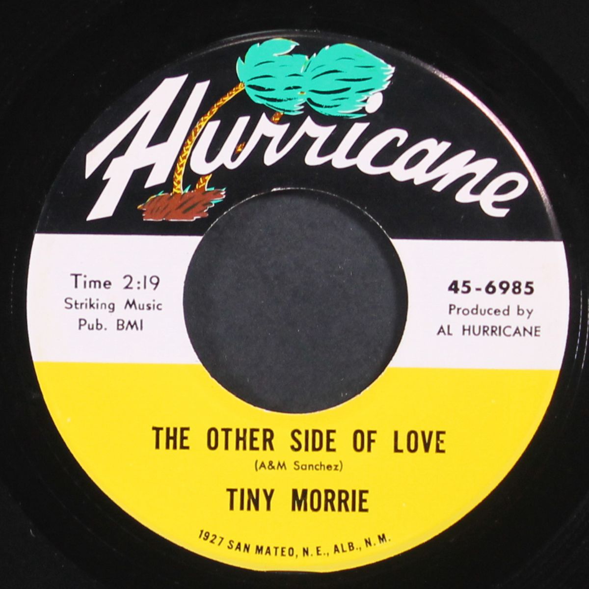 look at the rain / the other side of love by TINY MORRIE