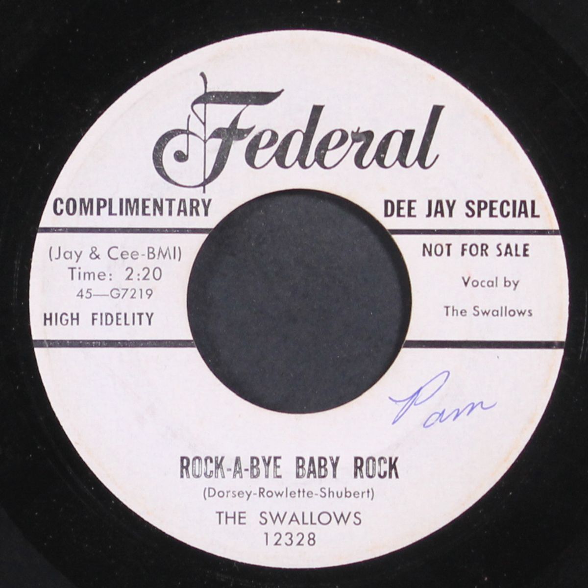 rock-a-bye baby rock / we want to rock by SWALLOWS