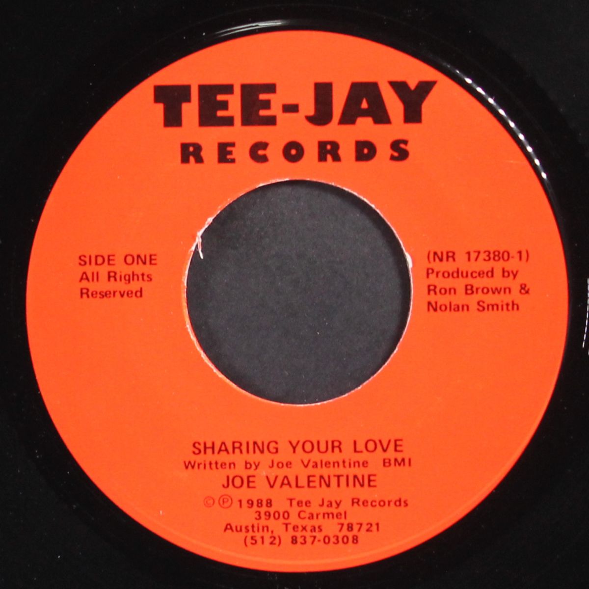 sharing your love / true love by JOE VALENTINE