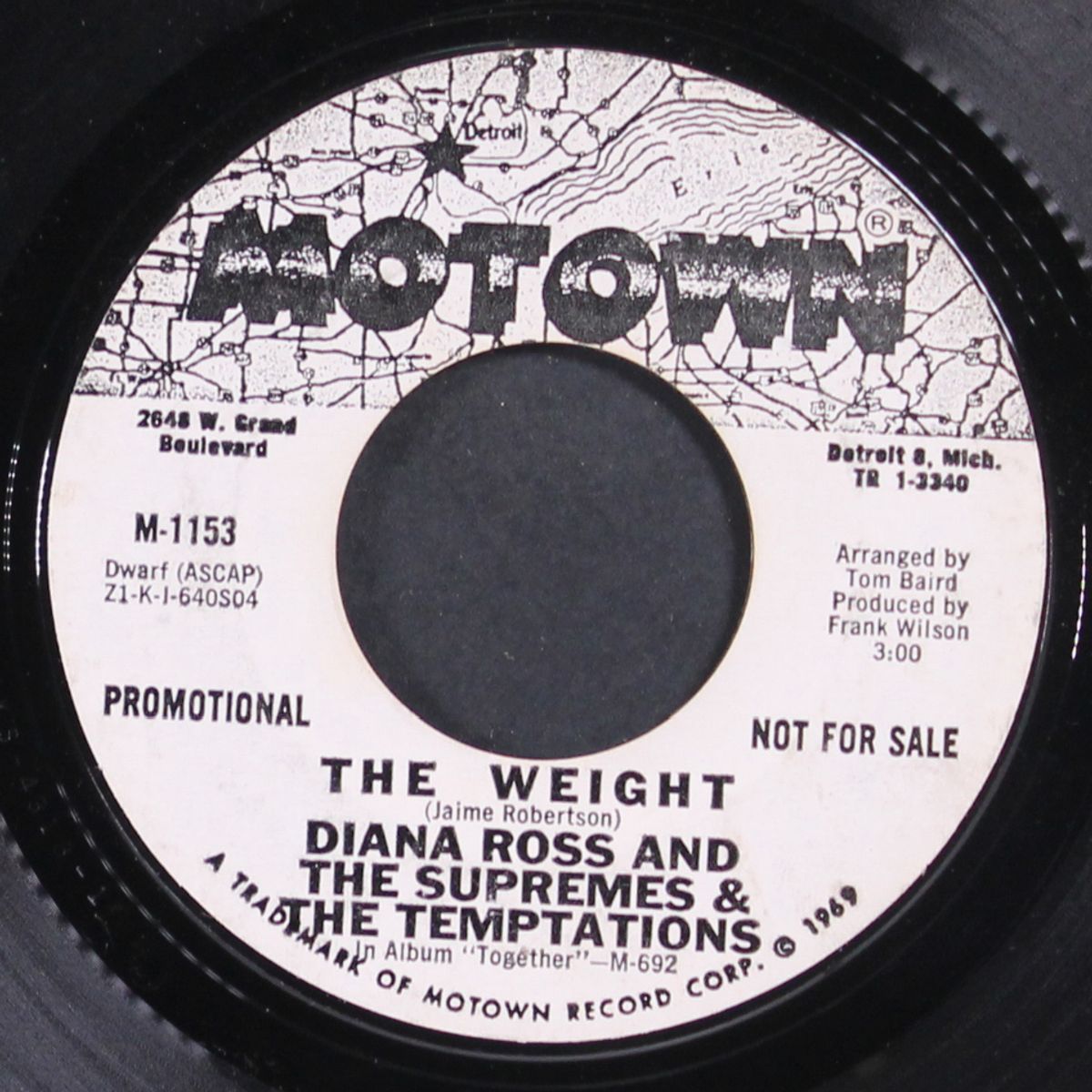 the weight / same by DIANA ROSS & SUPREMES & TEMPTATIONS