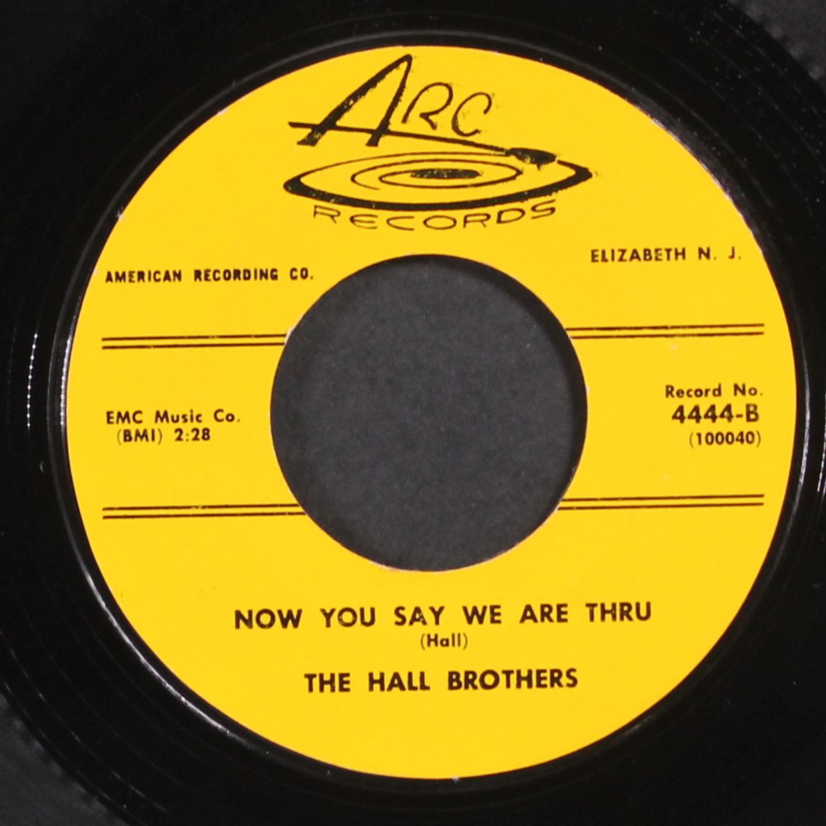 my white convertible / now you say we are thru by HALL BROTHERS