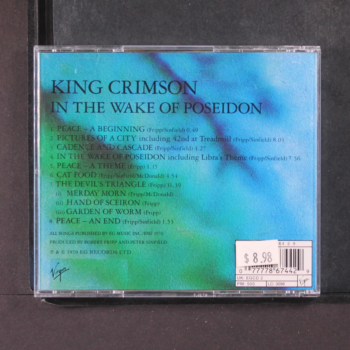 in the wake of poseidon by KING CRIMSON