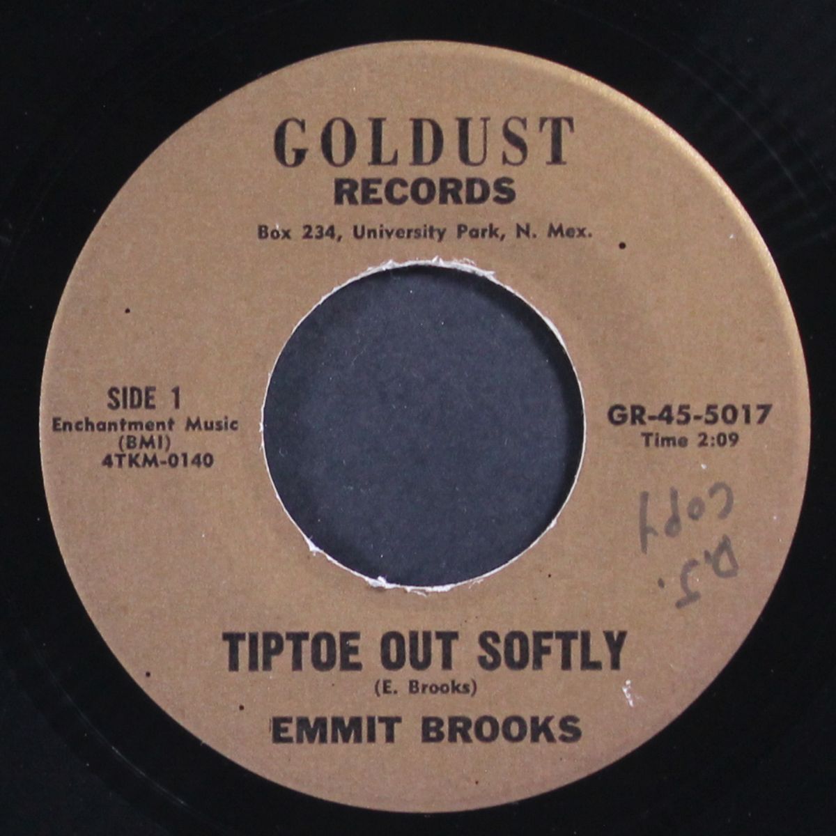 love a little, lose a lot / tiptoe out softly by EMMIT BROOKS