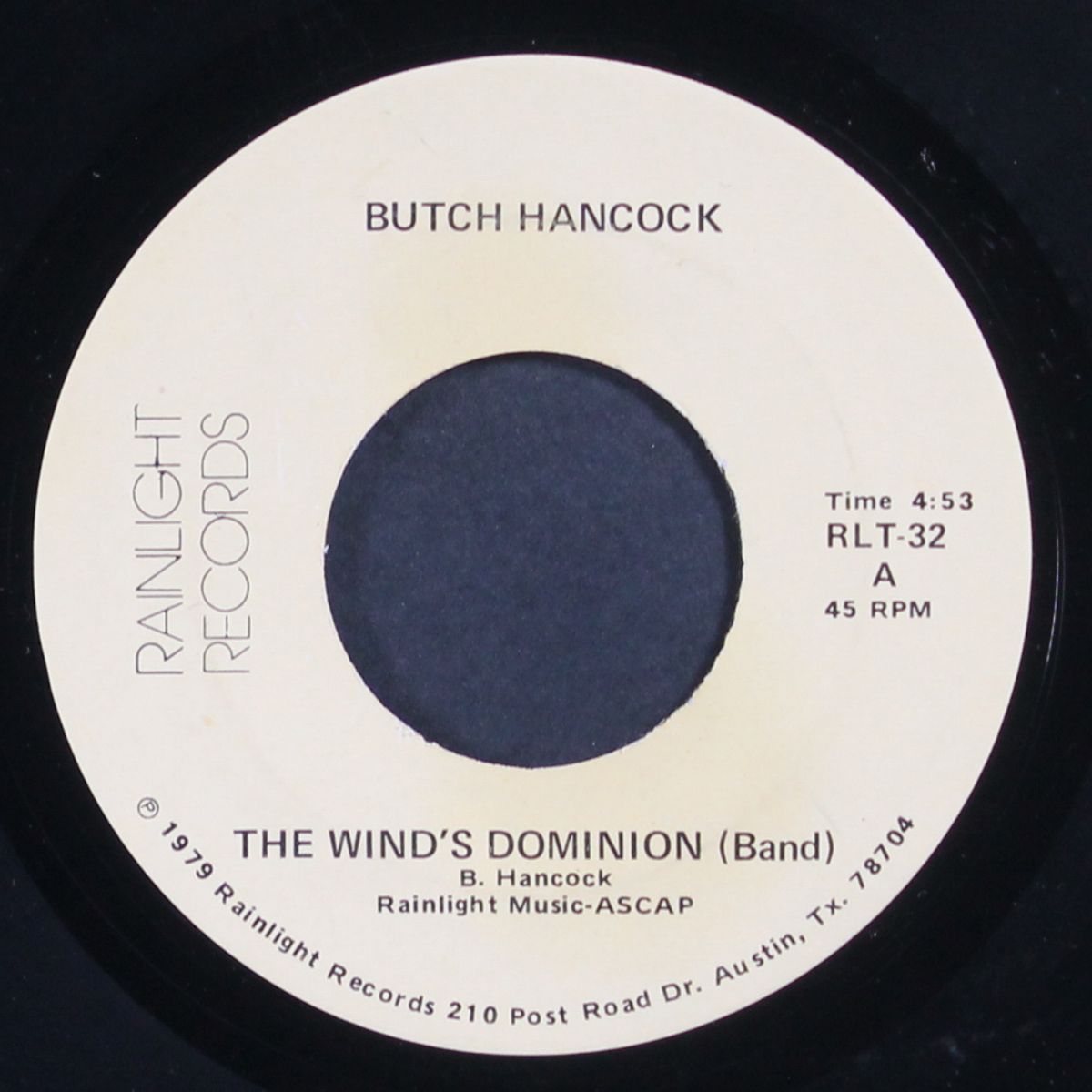 the wind's dominion by BUTCH HANCOCK