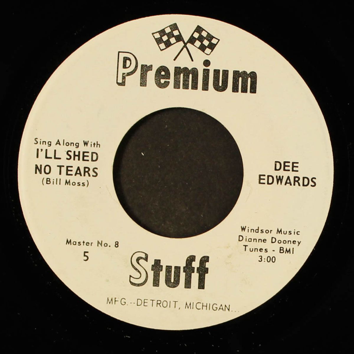 i'll shed no tears / blank by DEE EDWARDS