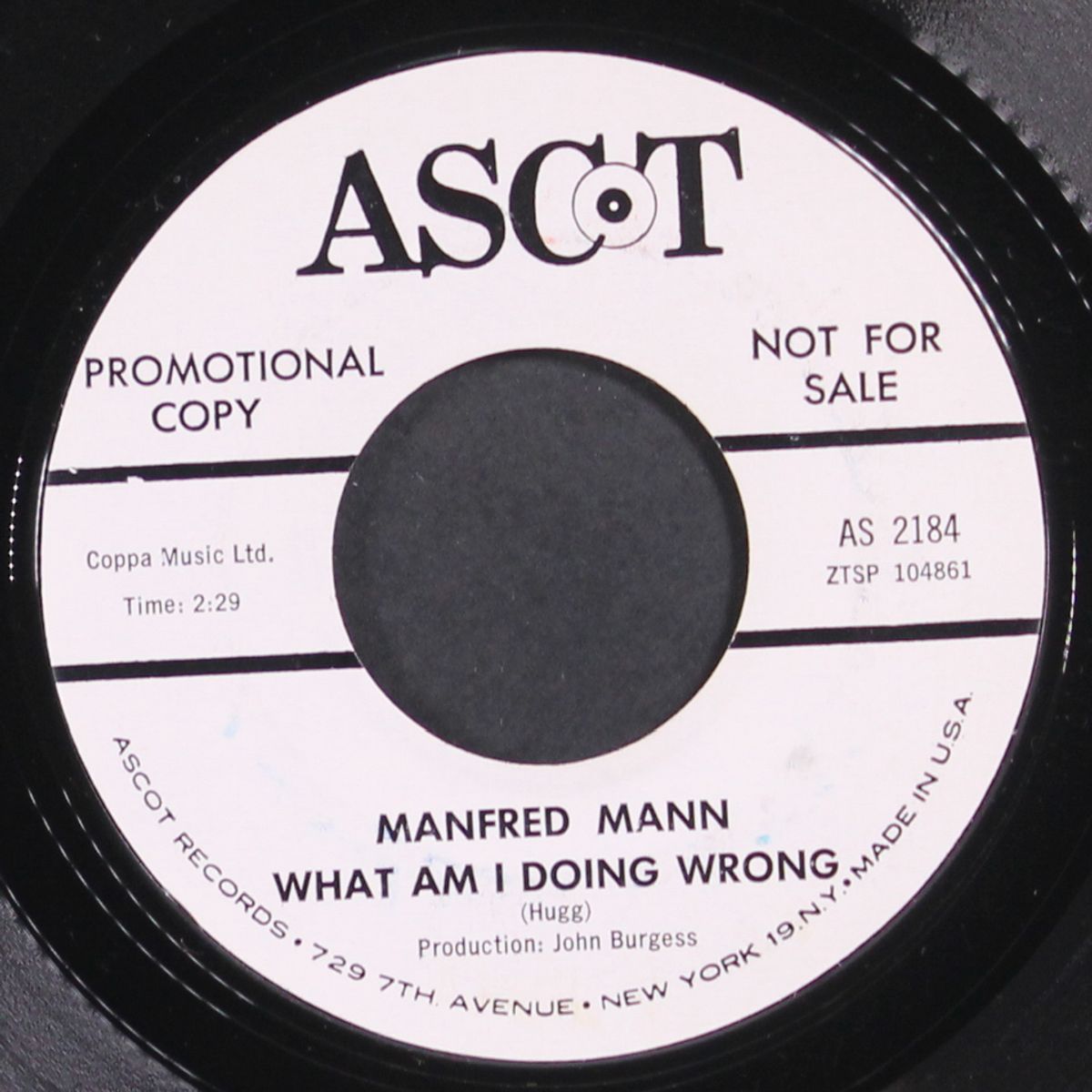 my little red book / what am i doing wrong by MANFRED MANN