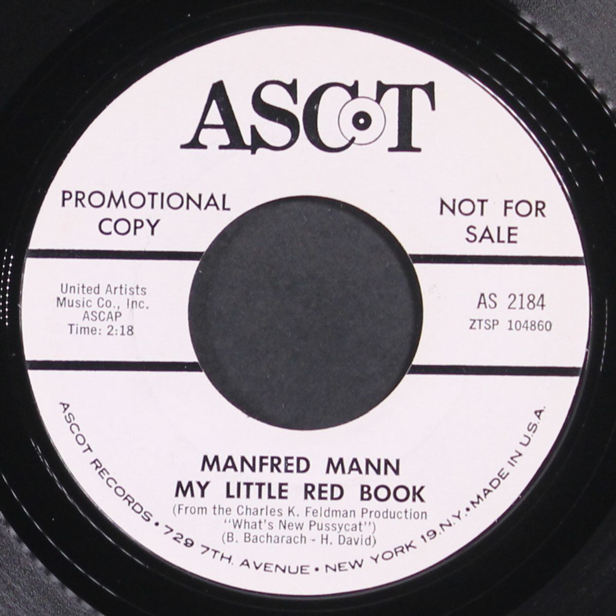 my little red book / what am i doing wrong by MANFRED MANN