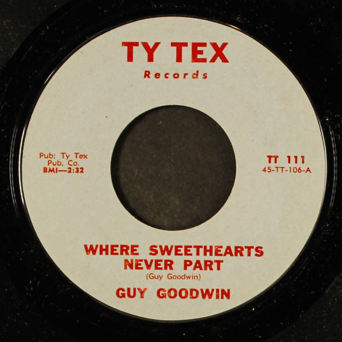 where sweethearts never part / our used to be home by GUY GOODWIN