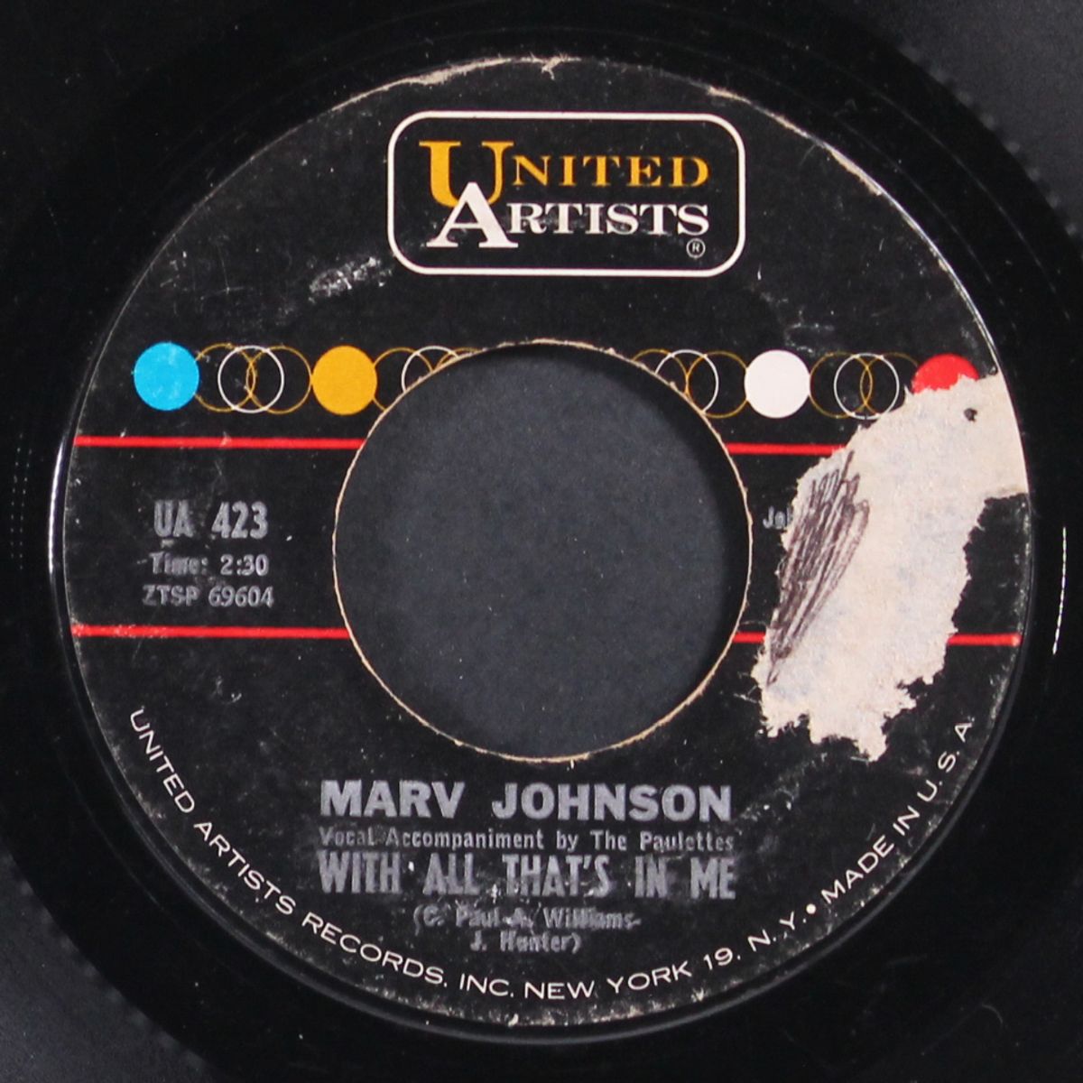 with all that's in me / magic mirror by MARV JOHNSON
