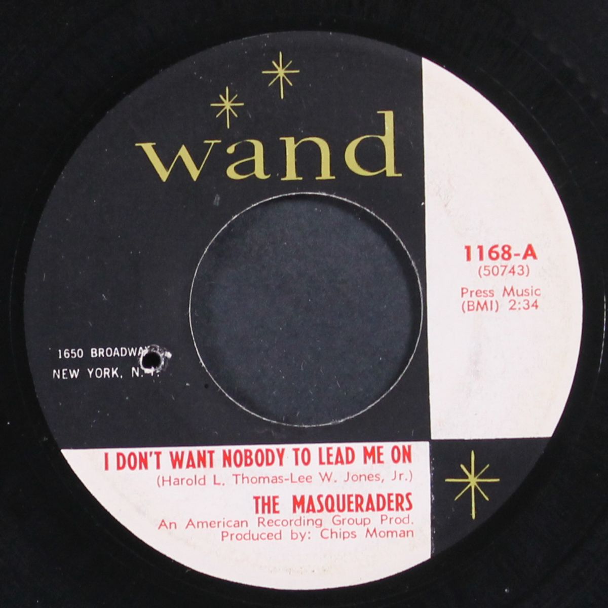 i don't want nobody to lead me on / let's face facts by MASQUERADERS