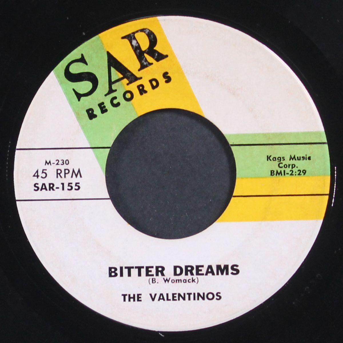 bitter dreams / everybody wants to fall in love by VALENTINOS