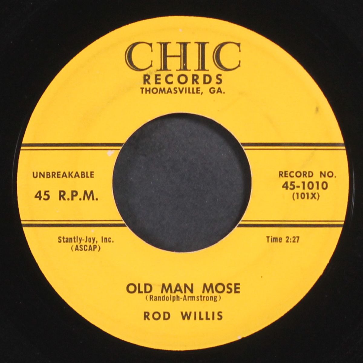 somebody's been rocking my baby / old man mose by ROD WILLIS