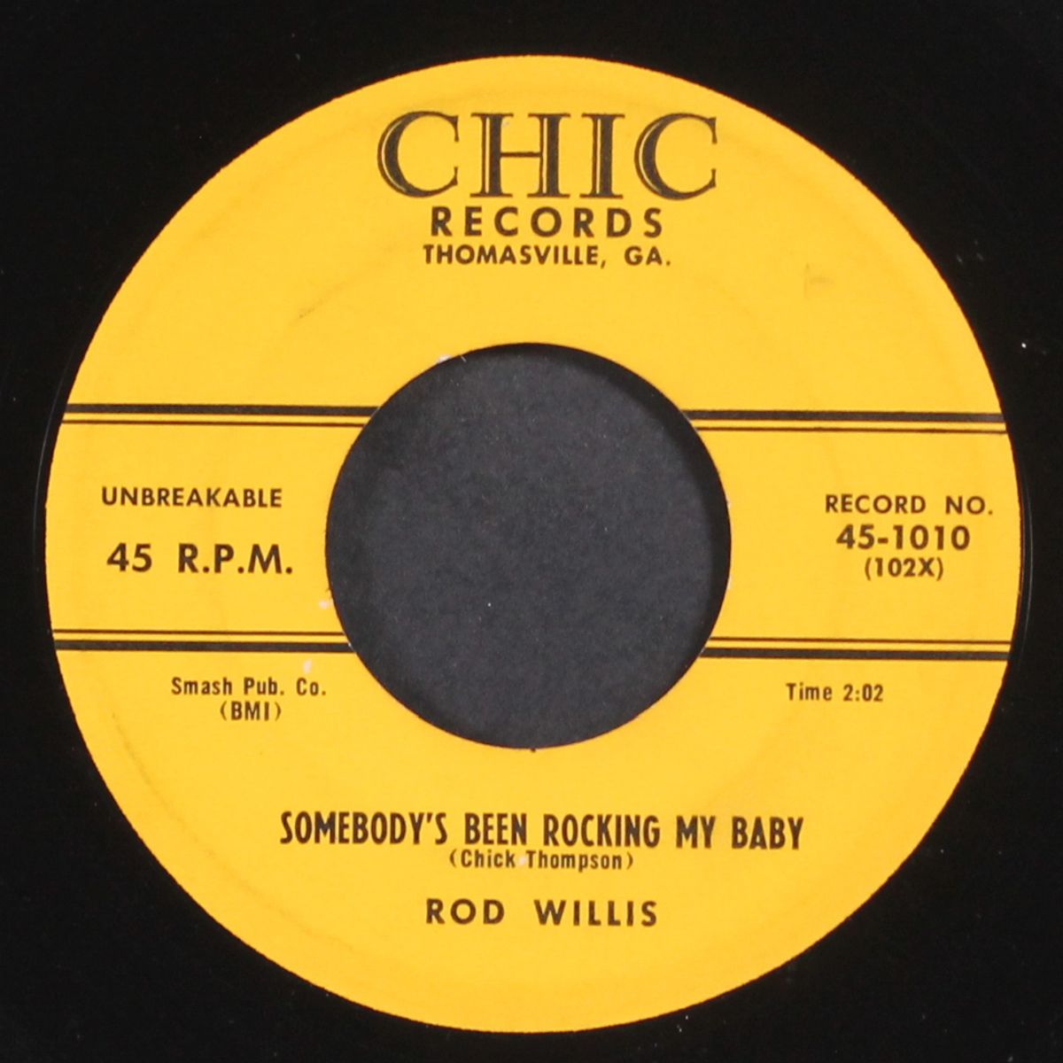 somebody's been rocking my baby / old man mose by ROD WILLIS
