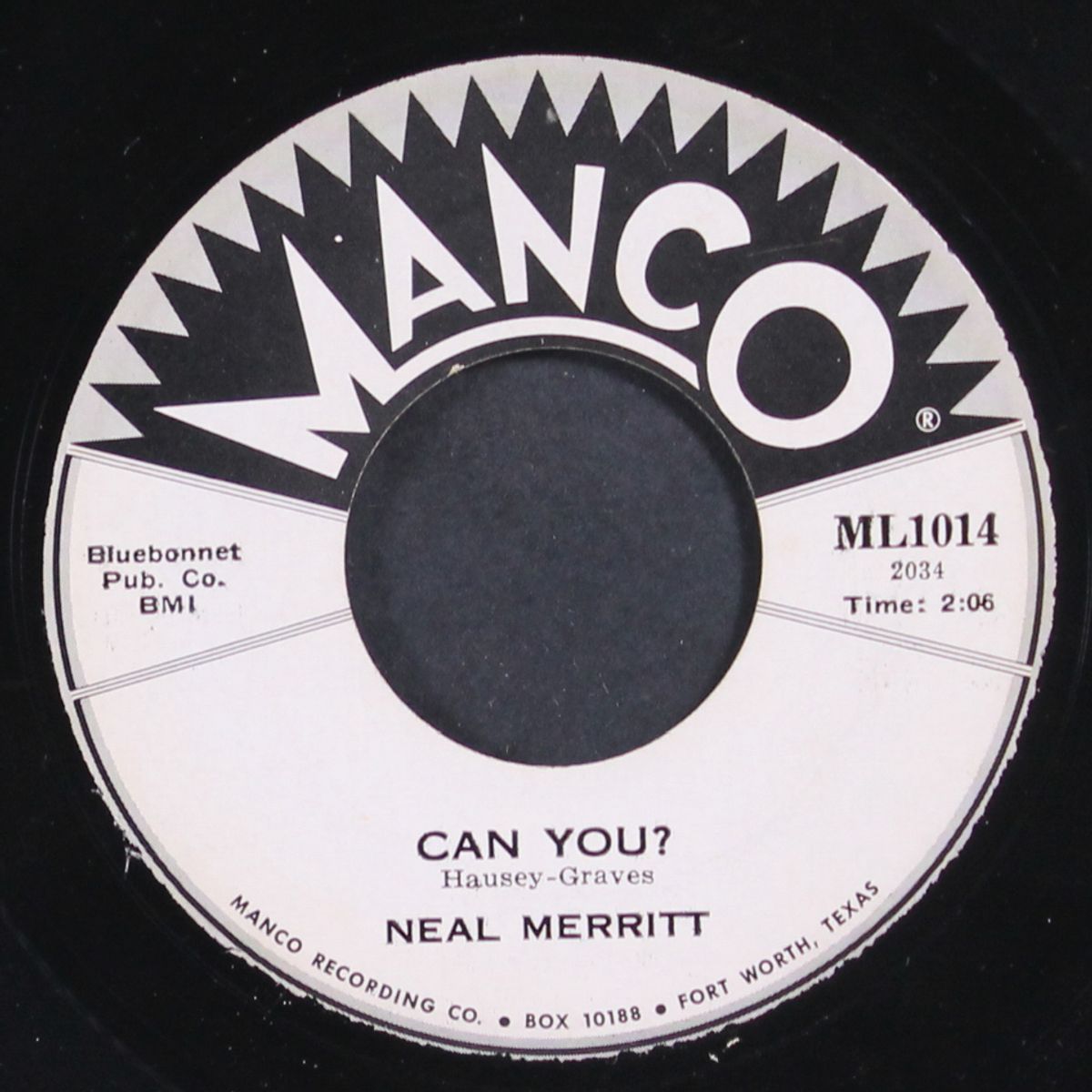 can you? / stop talking by NEAL MERRITT