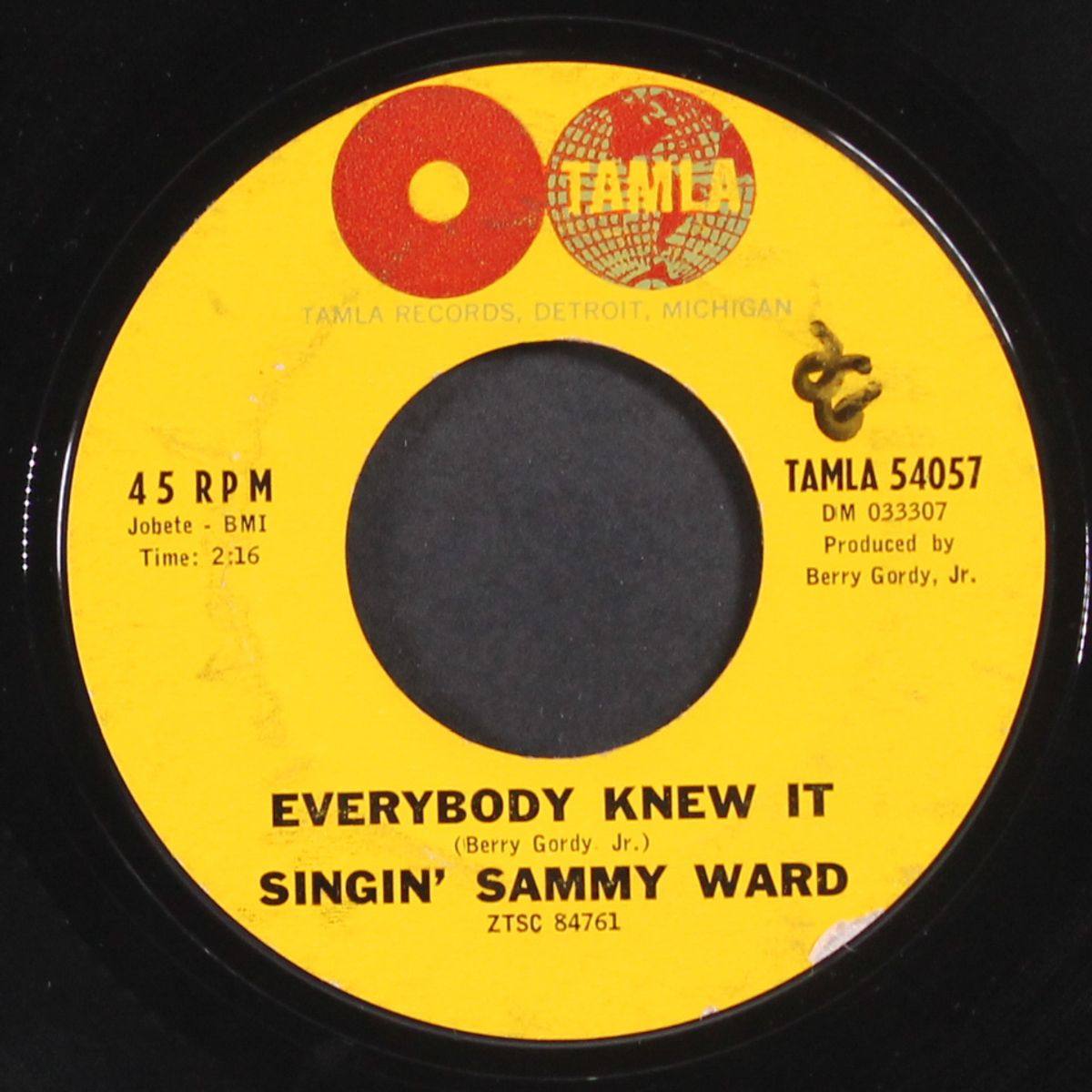 big joe moe / everybody knew it by SINGIN' SAMMY WARD