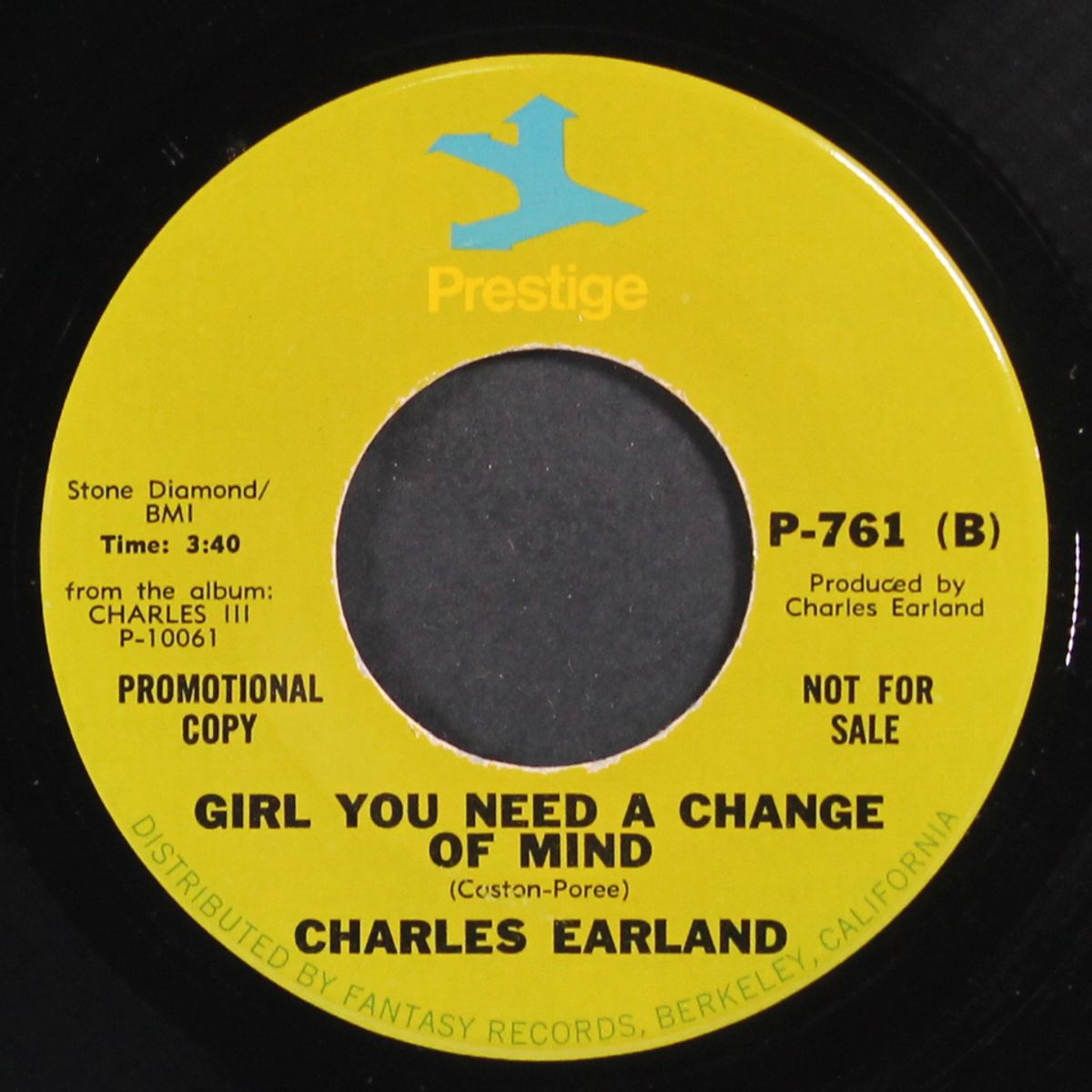 charles iii / girl you need a change of mind by CHARLES EARLAND