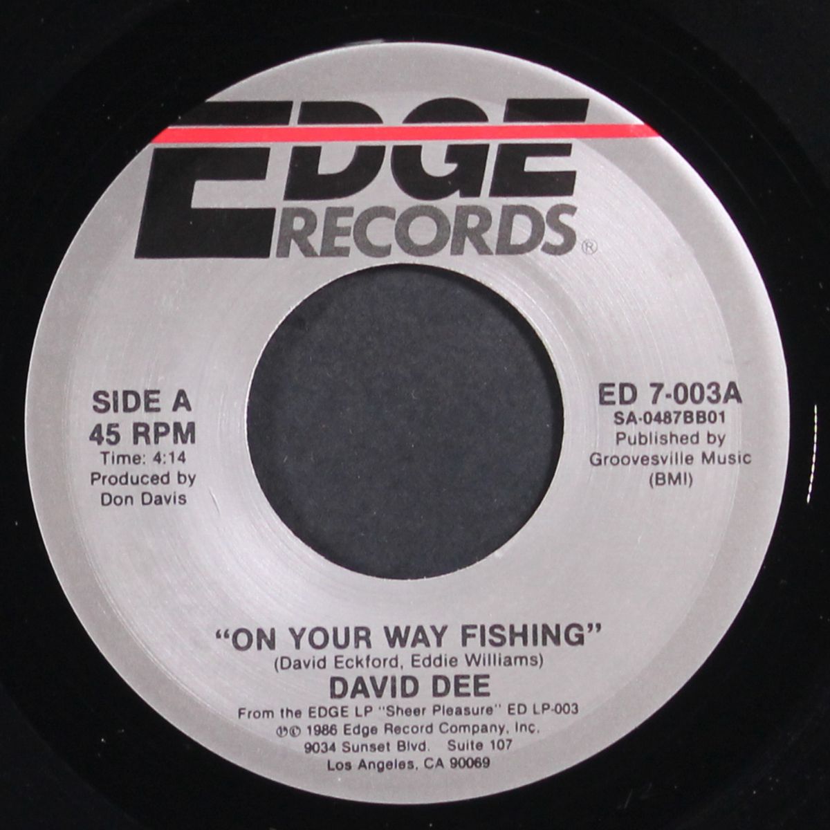 on your way fishing / i want get in to you by DAVID DEE